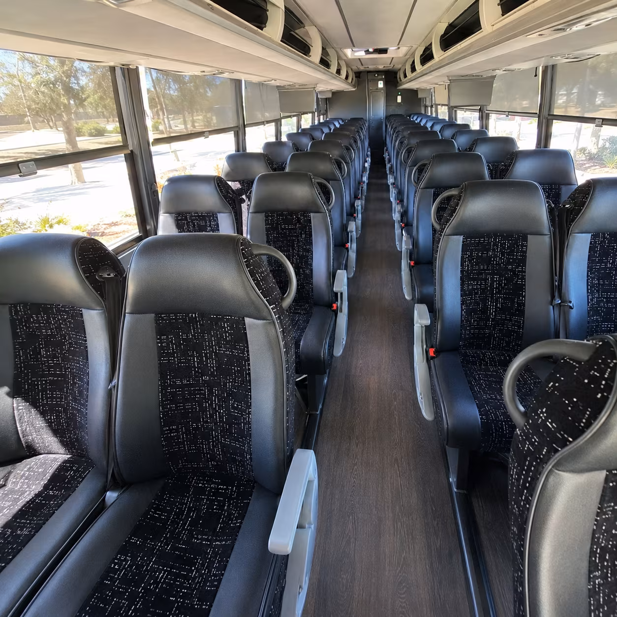 hamilton charter bus interior gallery