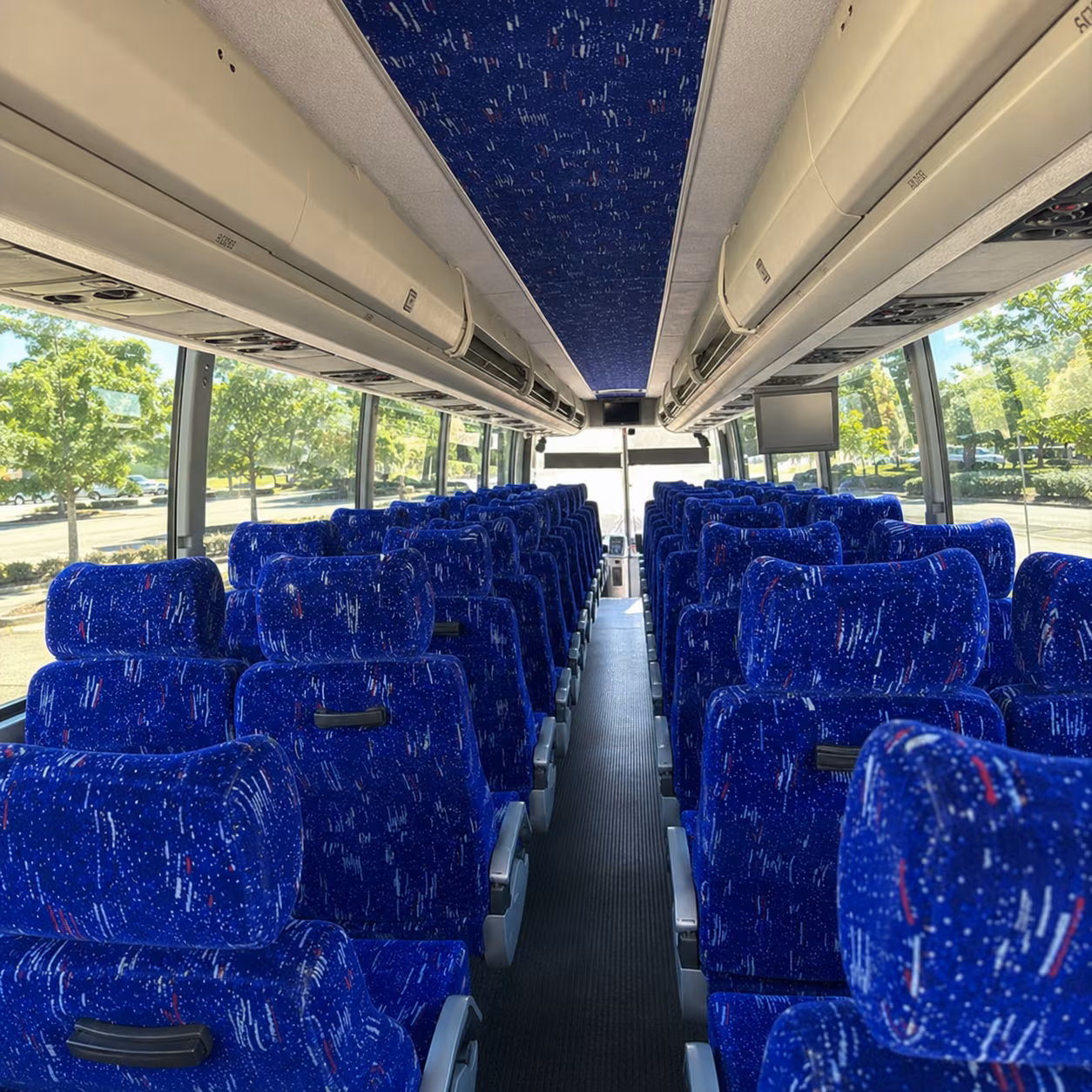 hamilton religious group transportation onboard seating